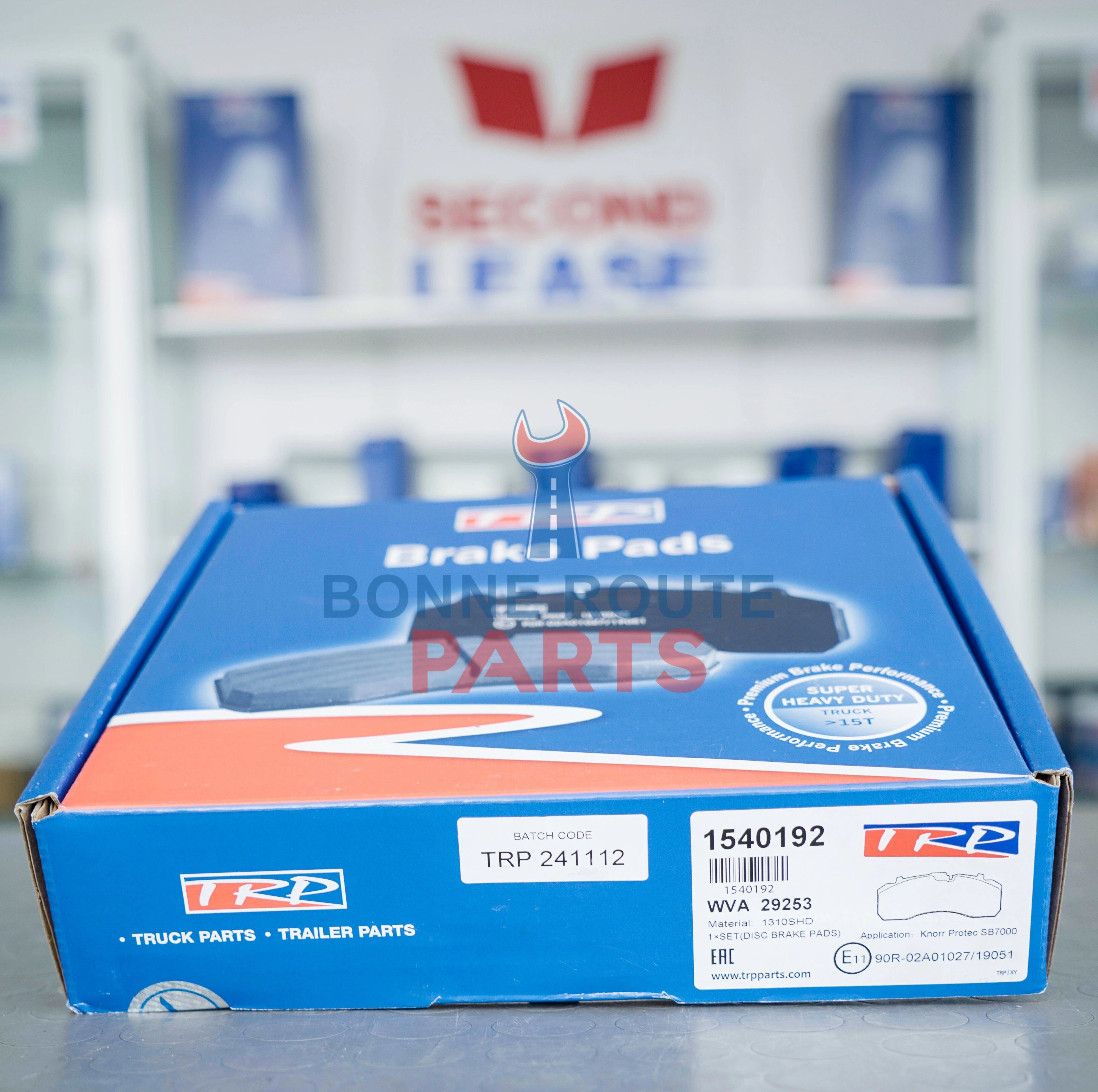 Jeu de Plaquette de frein TRP