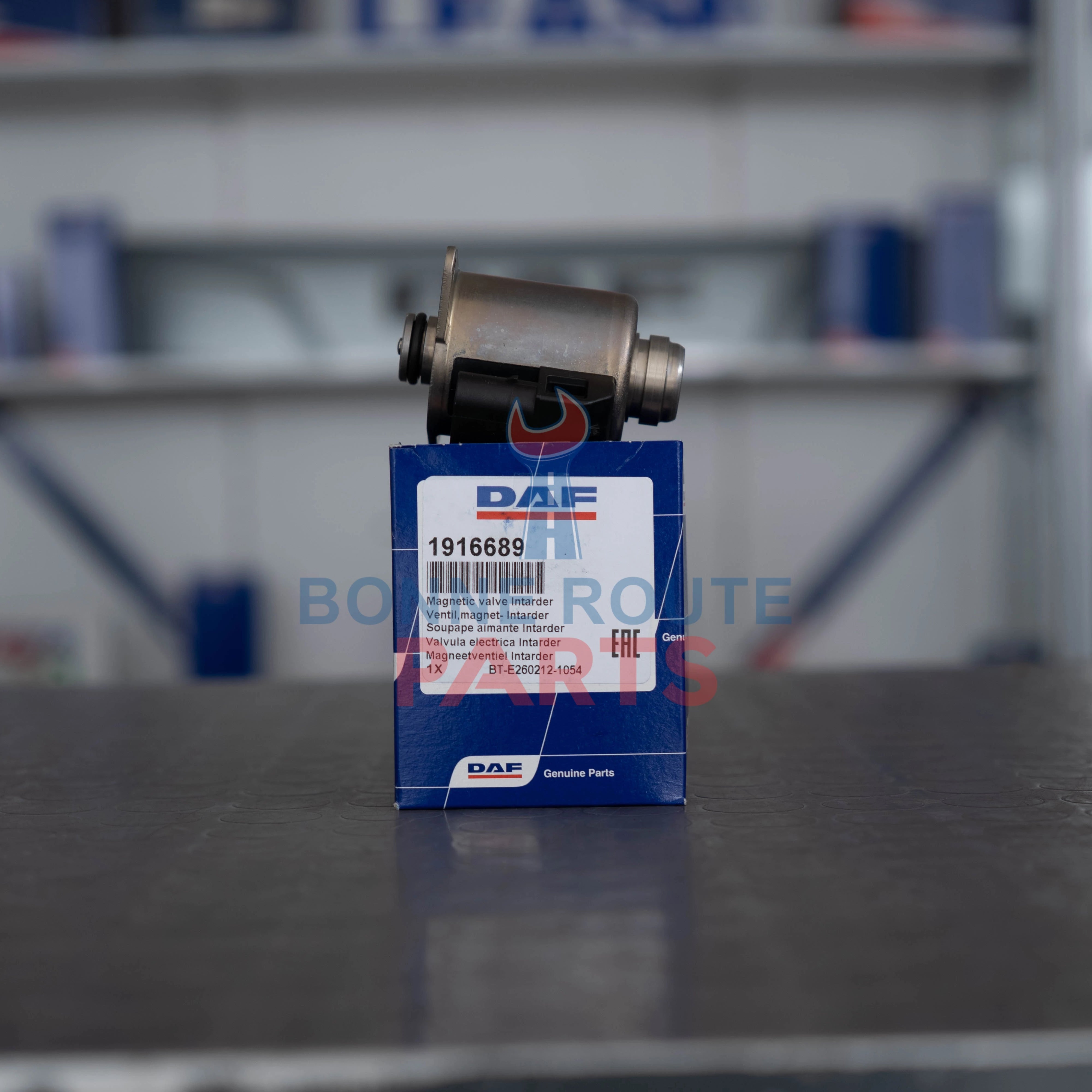 Electrovalve, intarder